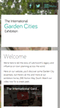 Mobile Screenshot of garden-cities-exhibition.com